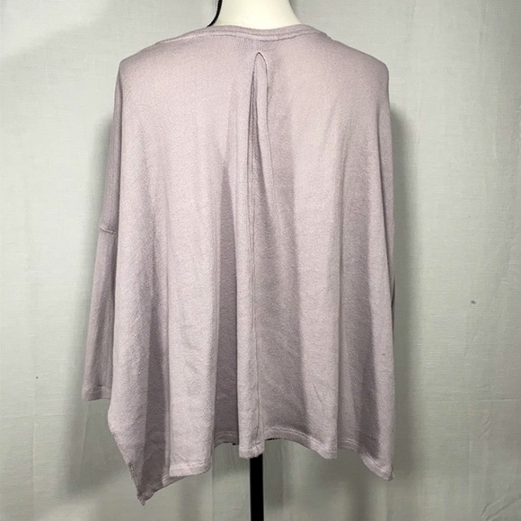 Free people cotton blend knit pullover lightweight sweater - Picture 2 of 6